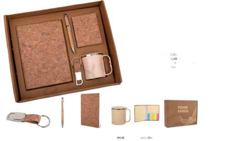 5 Pcs Corporate Stationery Gift Set - Weight: 810 Grams (G)
