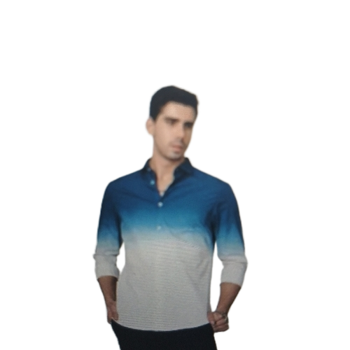 British Club Men Checked Slim Fit Shirt 