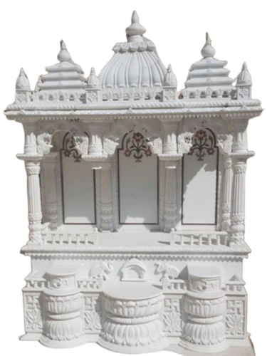 White Chatri Marble Temple - Features: Durable