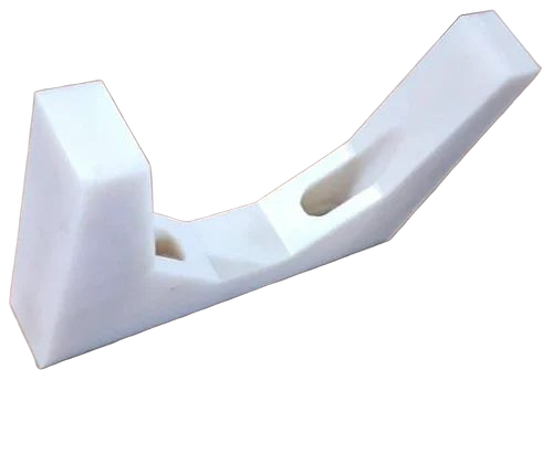 White Polyamide Cast Nylon Machining Part - Polyamide Cast Nylon, 500x500 Size, White, Industrial Capacity 220