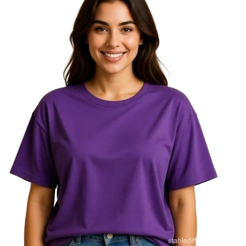 Girls Round Neck Tshirt