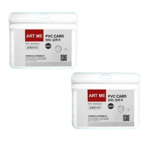 Id Card Pouch Zipper