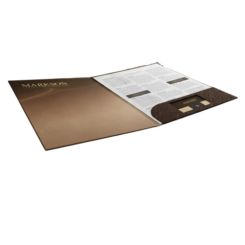 Presenration File Folder With Single Pocket - Application: For Business Use