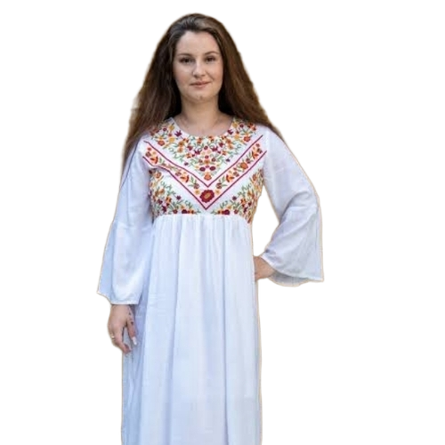 White Long Kurti