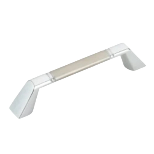 Designer Zinc Door Handle - Stainless Steel, All Size, Silver | Polished Finish, Corrosion Resistant, Strong Grip