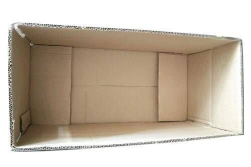 Plain Brown Corrugated Packaging Box