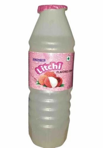 180ml Litchi Flavored Drink - White Plastic Bottle, 6 Months Shelf Life | Luscious Taste, Sweet Flavor