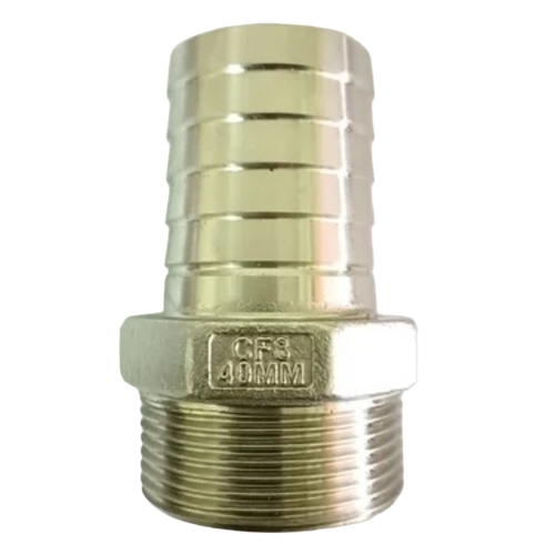 40mm Stainless Steel Hose Nipple