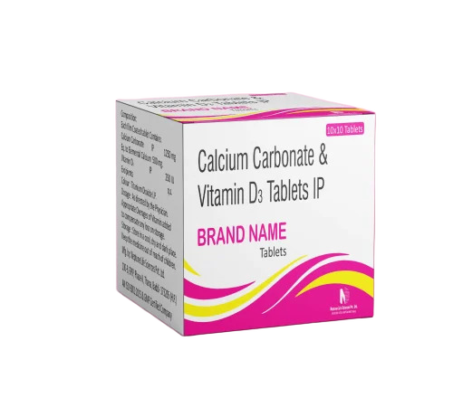 Calcium Carbonate And Vitamin D3 Tablets - Drug Type: General Medicines