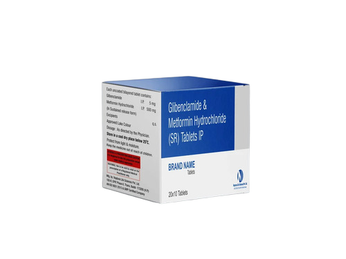 Glibenclamide & Metformine Hydrochloride (Sr) Tablets - Drug Type: General Medicines