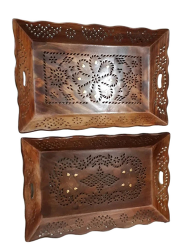 Wooden Serving Tray - Color: Customized