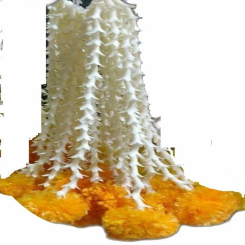 Artificial Marigold Mogra Garland