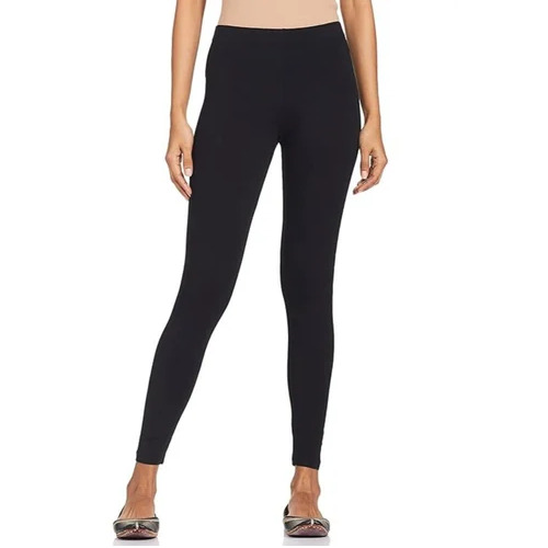 Ladies Black Cotton Legging - Feature: Comfortable