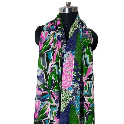 Screen Printed Scarves 