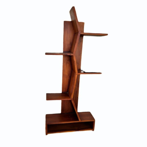 Wood Open Book Shelf 