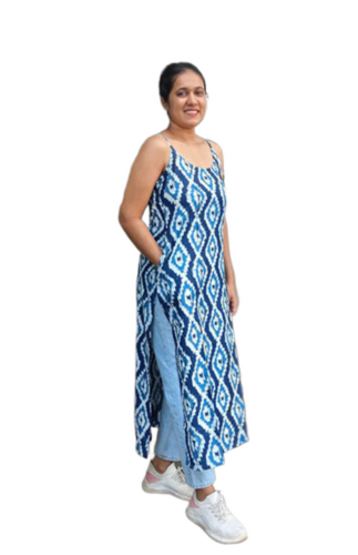 Ladies Cotton Kurti - Design: Indian