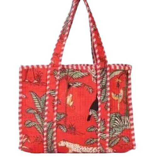 Ladies Quilted Tote Bag