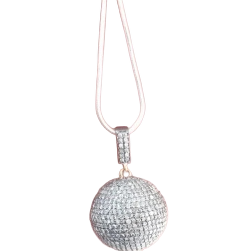 925 Sterling Silver Ball Pendant