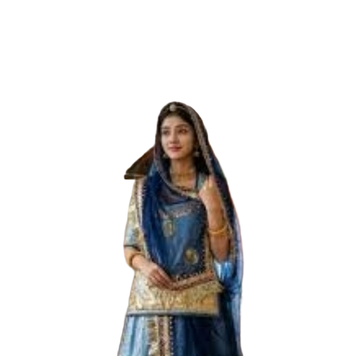 Cotton Rajputi Poshak