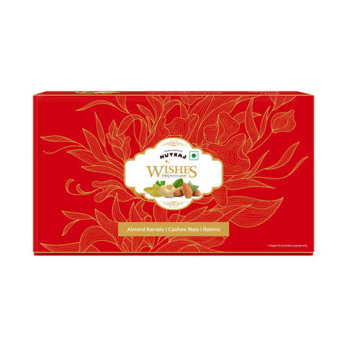 Nutraj Wishes (3 X 100 G) 300 G Laptop Gift Box (10 Pcs) Gb-152