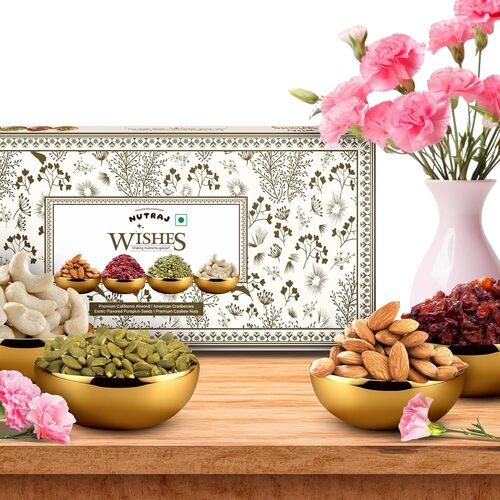 Nutraj Wishes (4 X 100 g) 400 g Laptop Gift Box (10 Pcs) GB-153