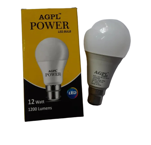 12W Agpl Aluminium Power Led Bulb - Color: White