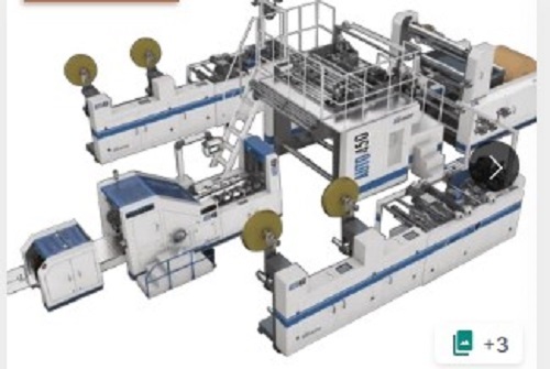 Fully Automatic Paper Bag Making Machine