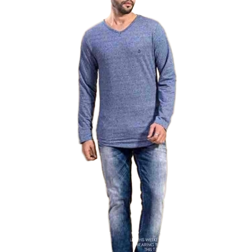 Men V Neck T Shirt