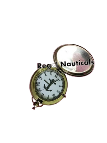 Collectible Golden Finish Brass Open Face Watch Nautical Compasses - Features: Magnetic Needle