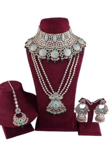 Green Bridal Jewelry Sets For Wedding - Gender: Women