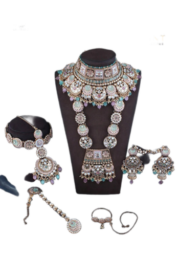 Pink Mint Bridal Jewelry Sets - Gender: Women