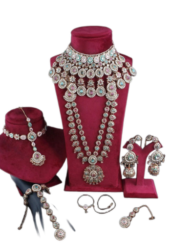 Pink Mint Zinc Bridal Jewelry Sets - Gender: Women