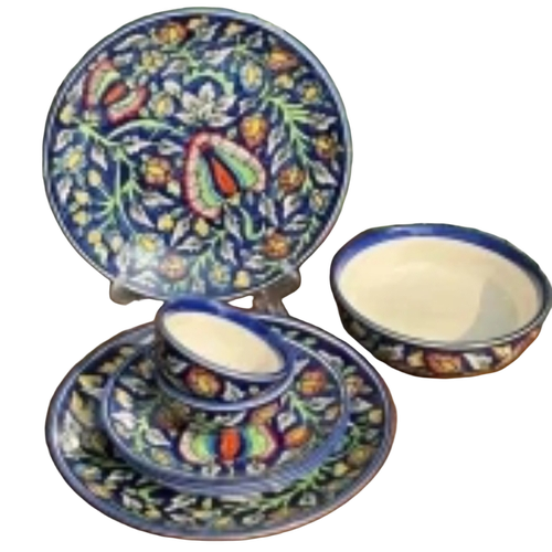 Printed Plate And Bowl Kitchen Crockery