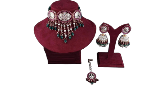 Red Brass Bridal Jewelry Sets - Gender: Women