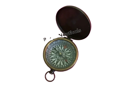 Solid Brass Body Nautical Compasses - Features: Magnetic Needle