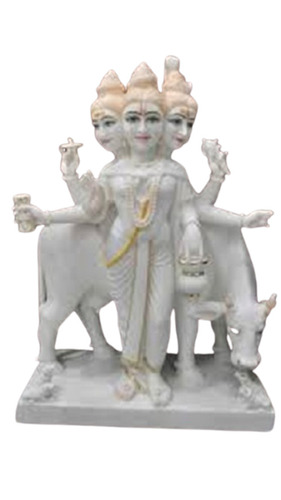 3 फीट दत्तात्रेय संगमरमर की प्रतिमा