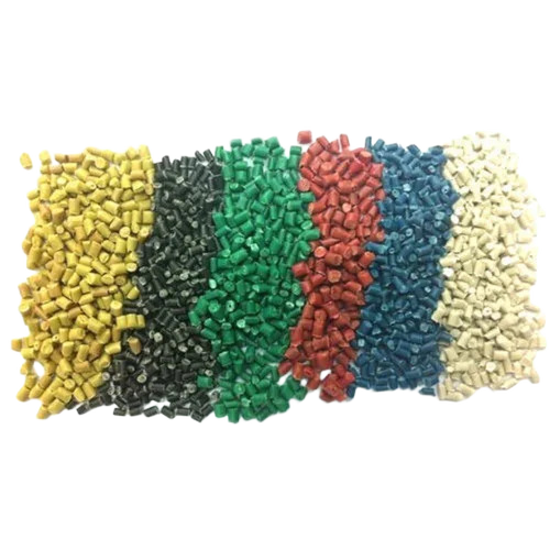 Abs Coloured Granules (Semi) - Color: Multicolor