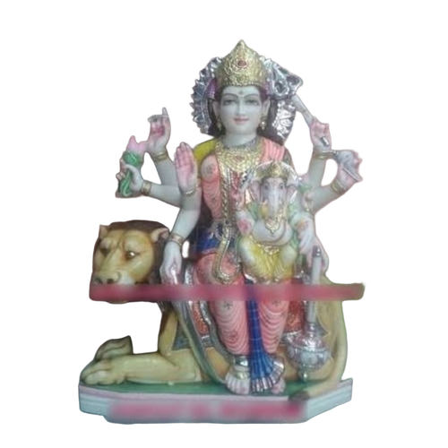 मार्बल चौथ माता मूर्ति