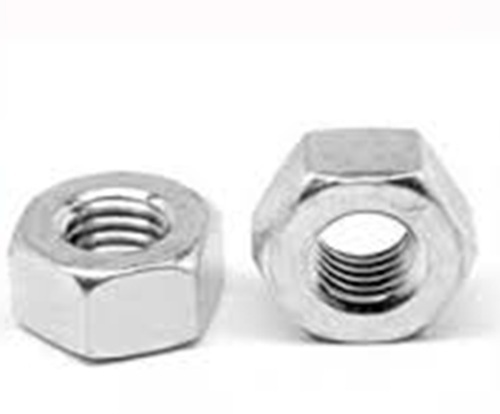 Mild Steel Ms Hex Nut - Color: Silver