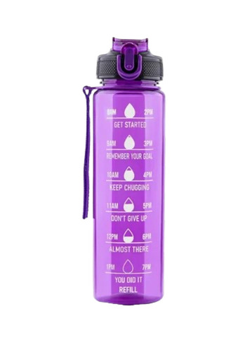 Purple Color Water Bottle - Capacity: 1 Ltr