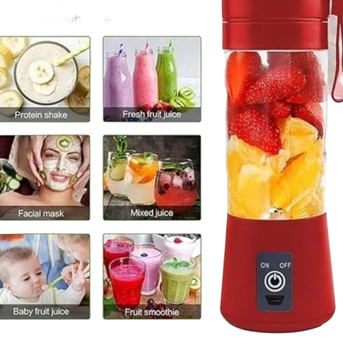 Red Portable Juicer