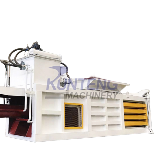 Horizontal Plastic Bottle Cardboard Box Solid Waste Baling Machine - Color: Customized