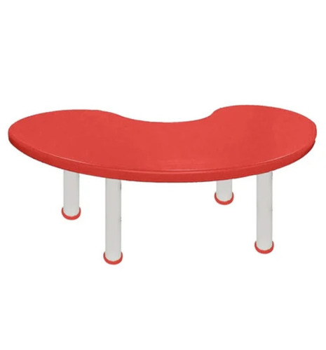 Playschool Kids Plastic Red Moon Table - Assembly: No Assembly Required