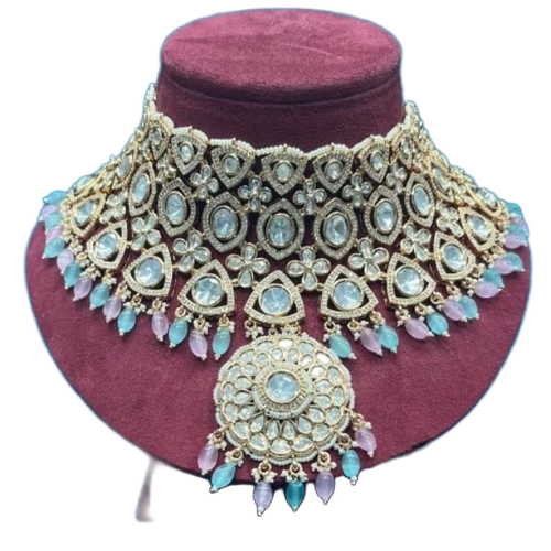 Kundan Party Wear Necklace Set