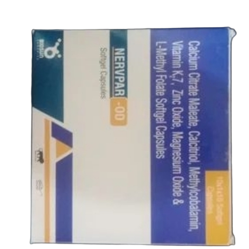 Nervapar - 0d Softgel Capsules K27 Vitamin A Complete Bone Care Formula