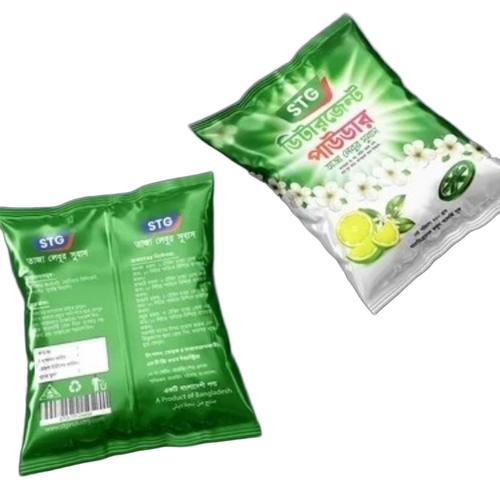 Printed Detergent Pouch - Color: Green