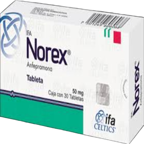 Norex Anfepramona Tablets 50Mg - Purity: 99