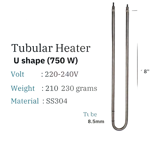 18Inch U Type Tubular Heater Element - Application Areas: Plastic Molding