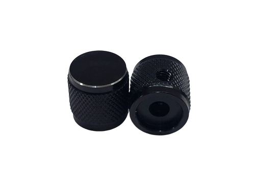 Black Diamond Knurled Aluminium Knob - Features: Rust-proof