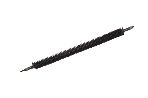 Industrial Straight Finned Air Heater Element - Application Areas: Plastic Molding